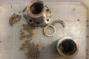 HIWIN X VE Y EKSEN VIDALI MIL REVIZYONU 2